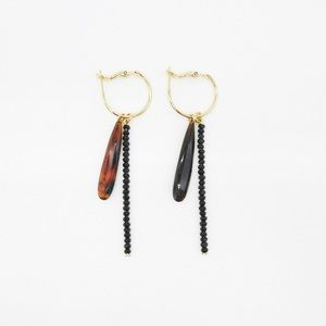 Crystal Hoop Earrings